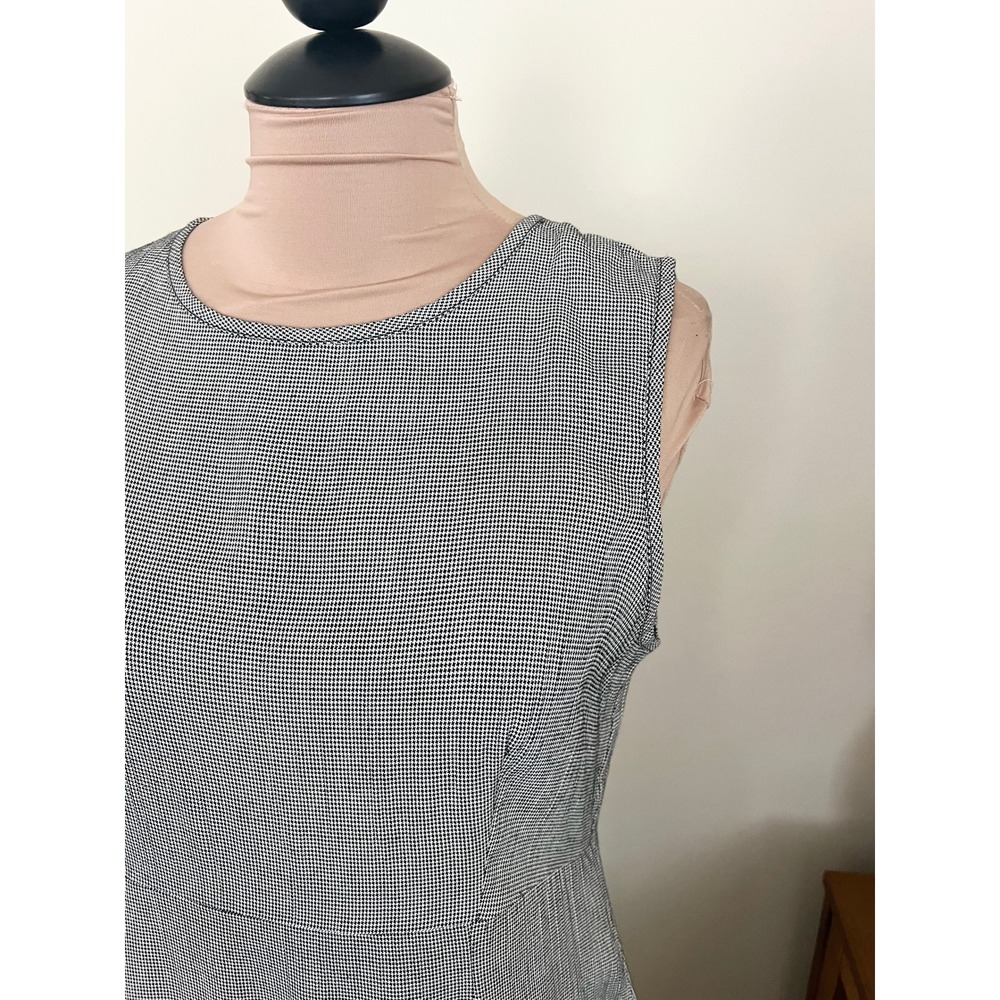 Vintage 90s INC Gingham Skater Dress - Picture 2 of 5